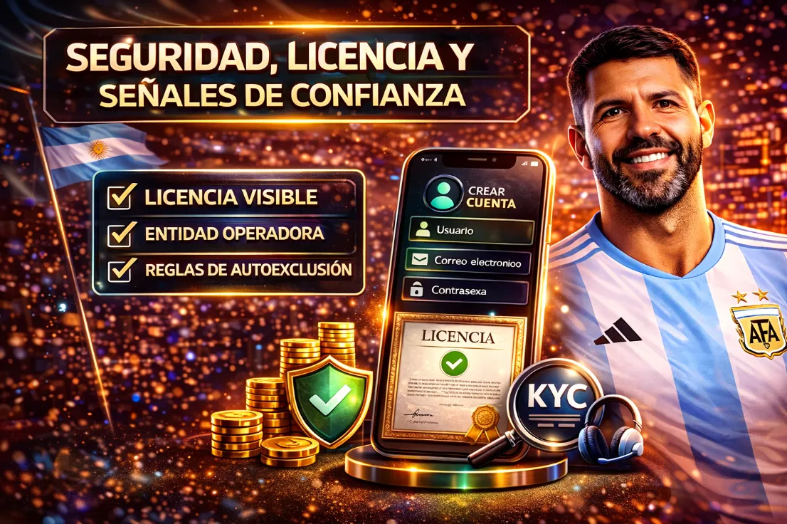 Seguridad, licencia y señales de confianza